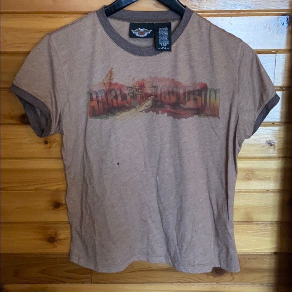🚨 Harley Davidson ringer t-shirt